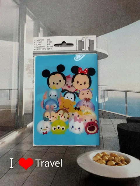 22 Styles for choose  Europe Style 3D Passport Holder PVC Travel Passport Cover Case,14*9.6cm Card & ID Holders Mini Order 1pcs