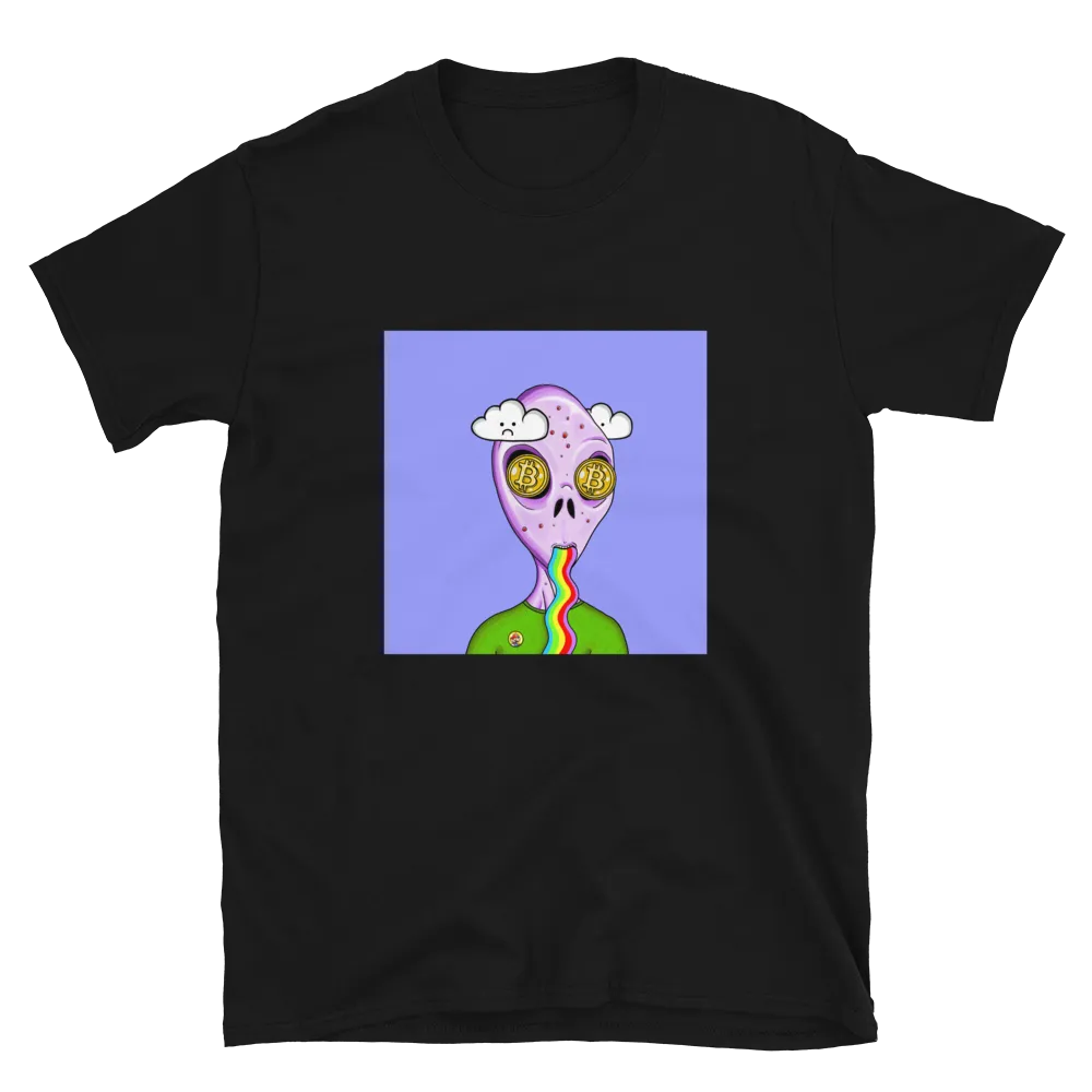 Alien #0011 by inkink Shivadelic  - T-Shirt