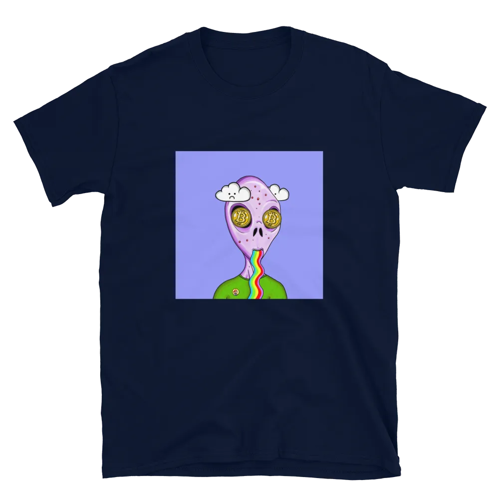 Alien #0011 by inkink Shivadelic  - T-Shirt