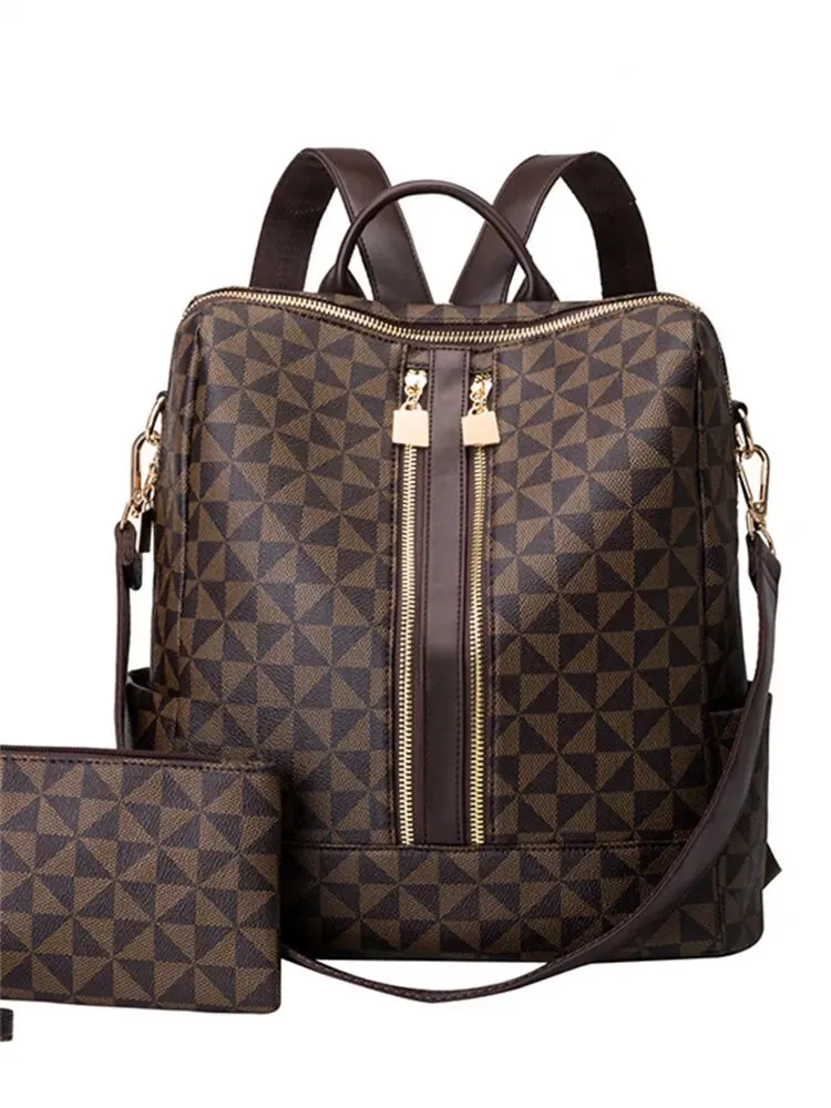 Angelina Women's Backpack Free Wallet