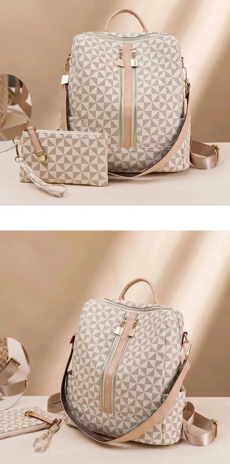 Angelina Women's Backpack Free Wallet