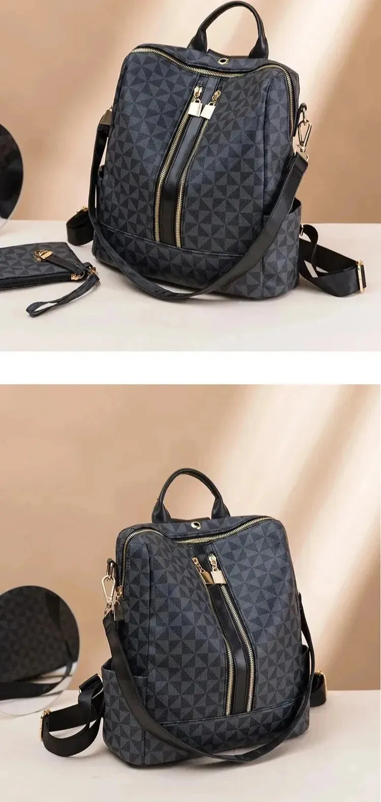 Angelina Women's Backpack Free Wallet