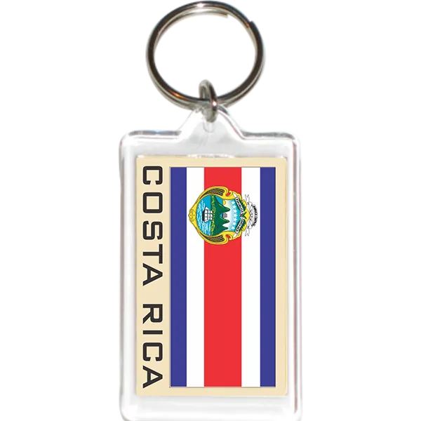 Costa Rica Acrylic Key Holders