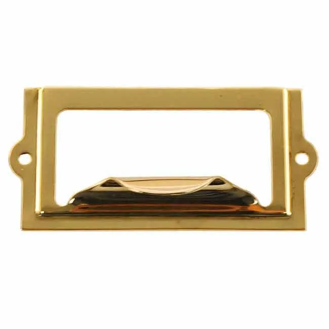 Economical Brass Label Holders