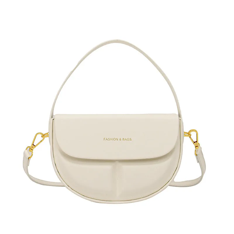 Fashion Advanced Texture Candy-Colored One-Shoulder Crossbody Handbag