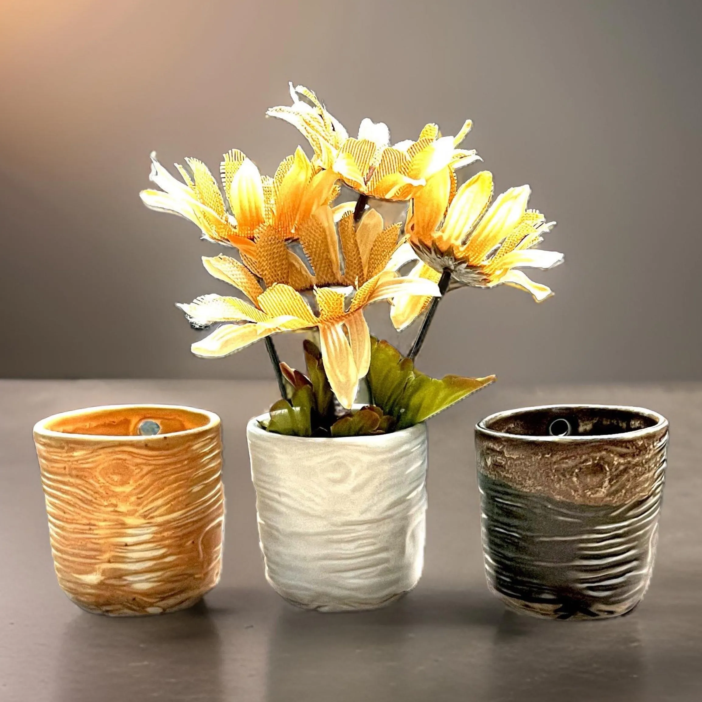 Faux Bois Candle by Sherry Olsen - SPECIAL