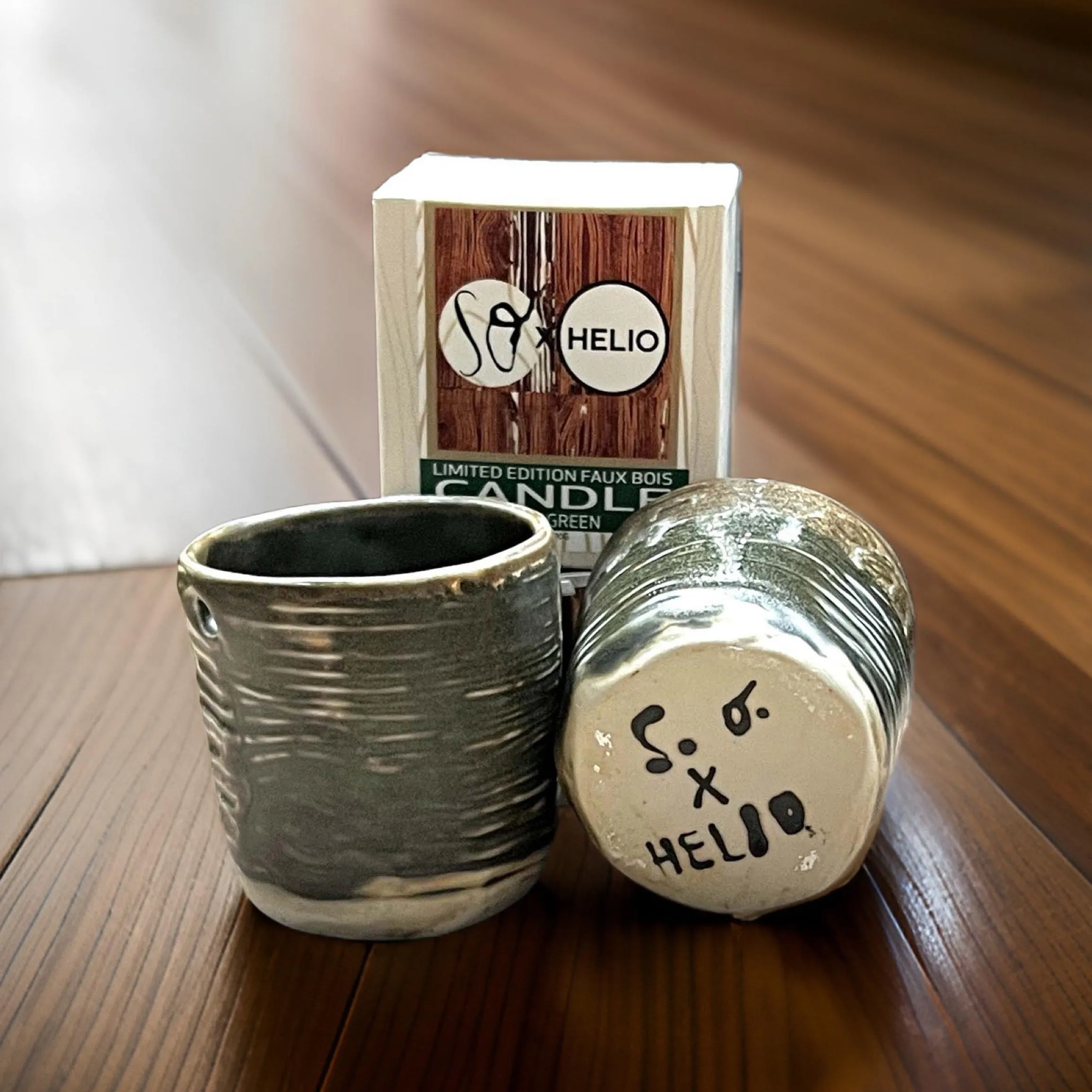 Faux Bois Candle by Sherry Olsen - SPECIAL