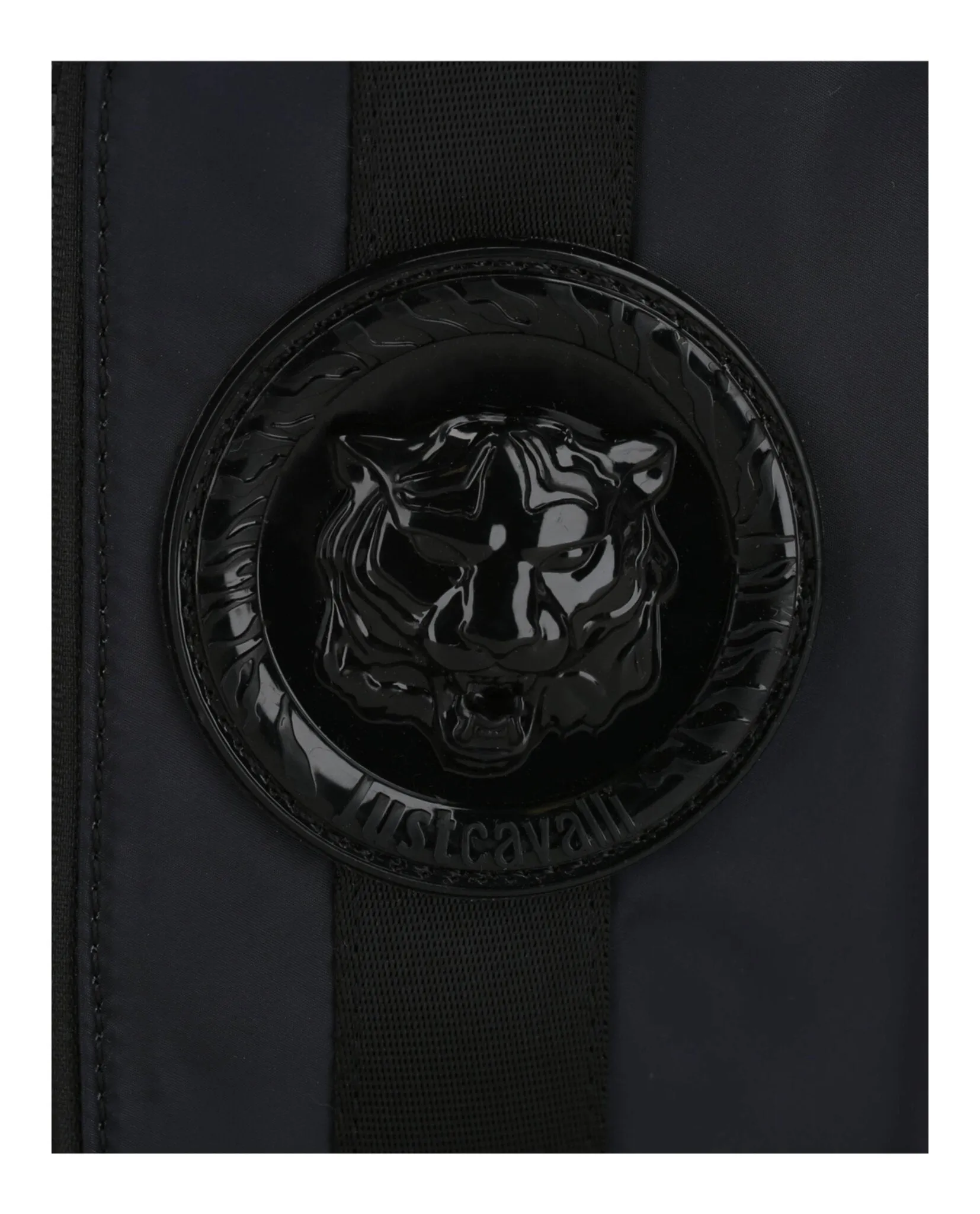 Just Cavalli Logo Printed Crossbody Bag