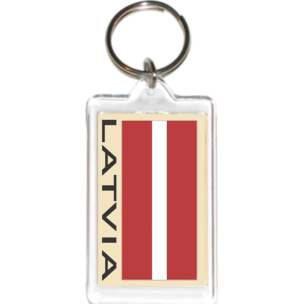 Latvia Acrylic Key Holders