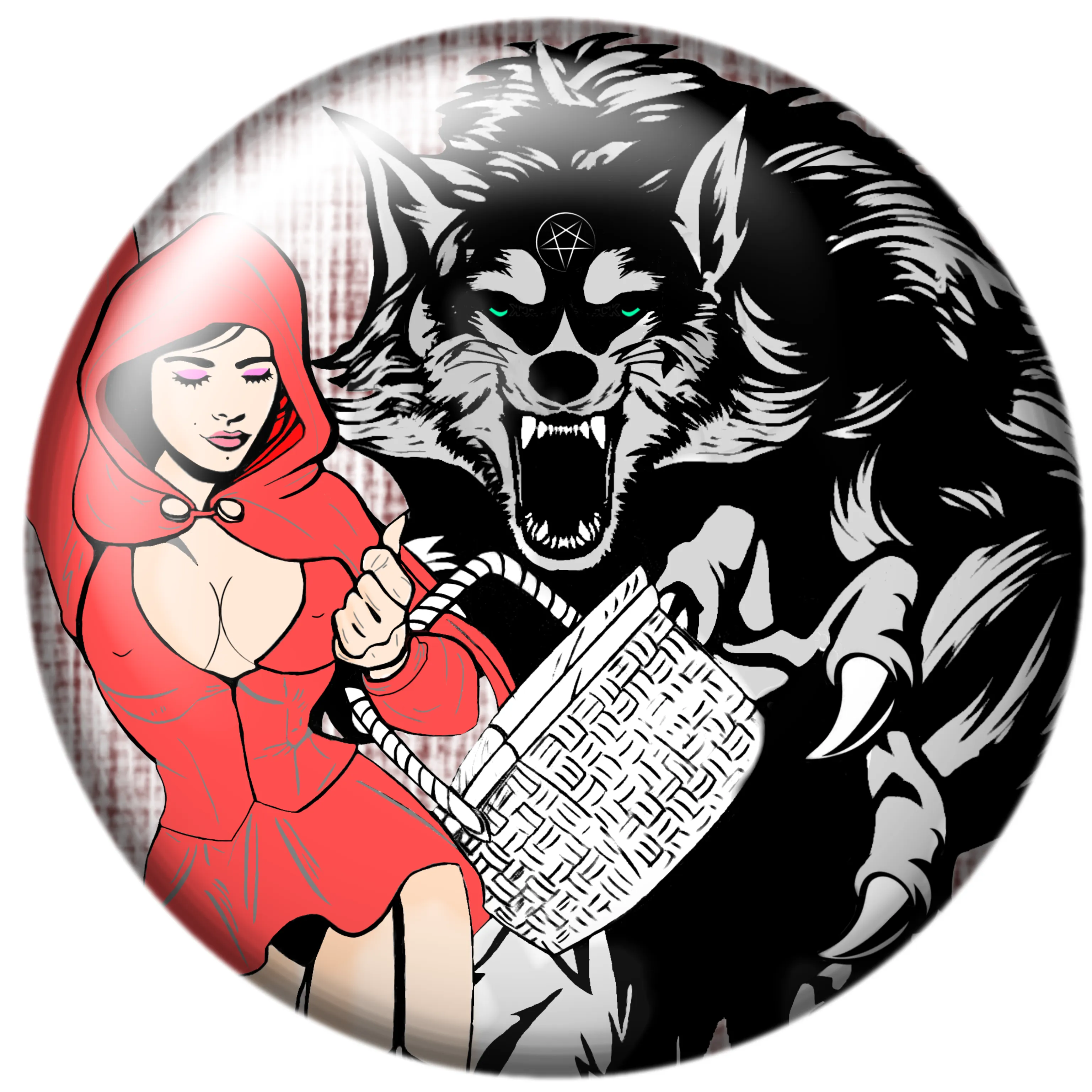 Little Red Riding Hood by Hedon 77 -  T-Shirt