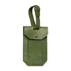 LUGGAGE TAG NOTTING HILL BOTTLE GREEN