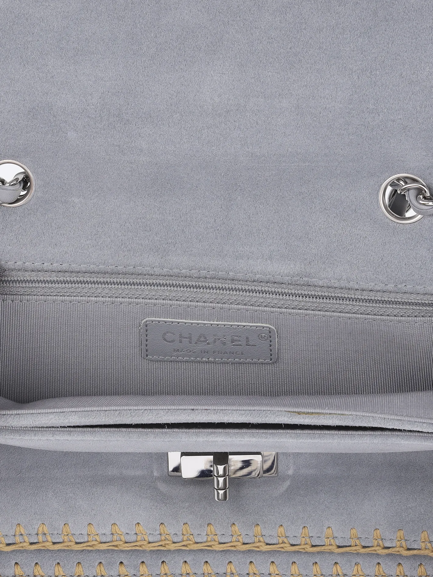 reissue lock stitch flap bag