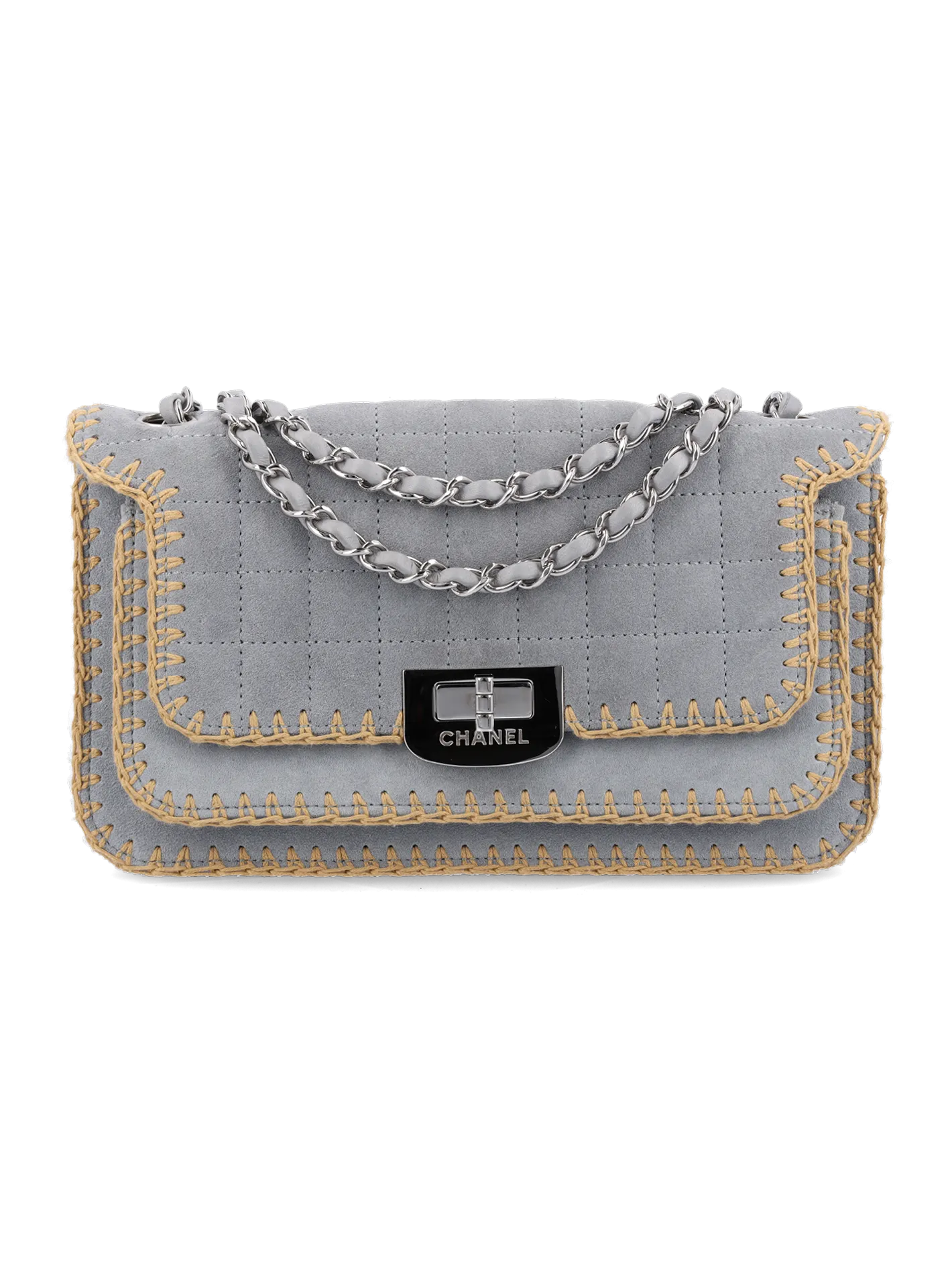 reissue lock stitch flap bag