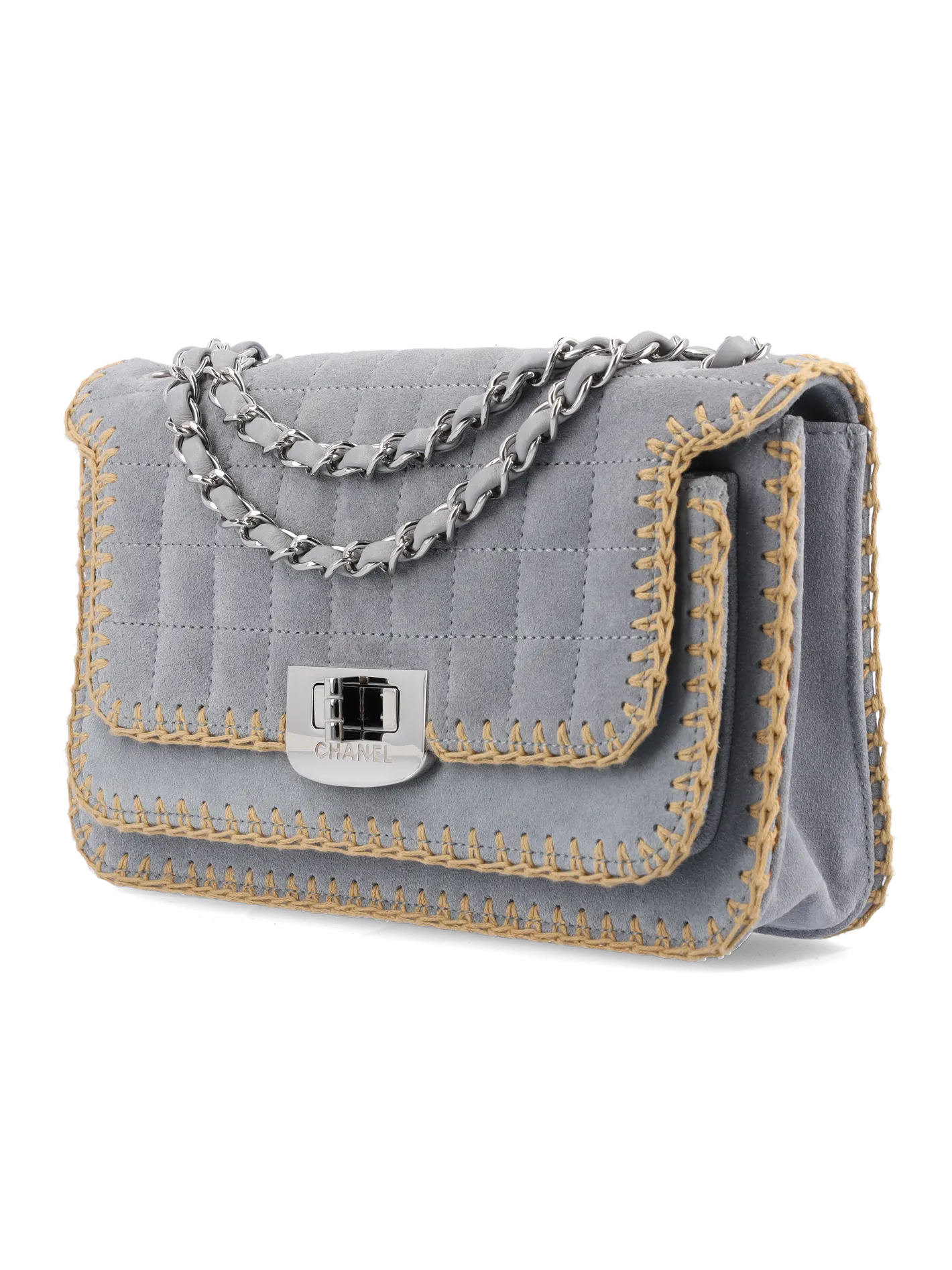 reissue lock stitch flap bag