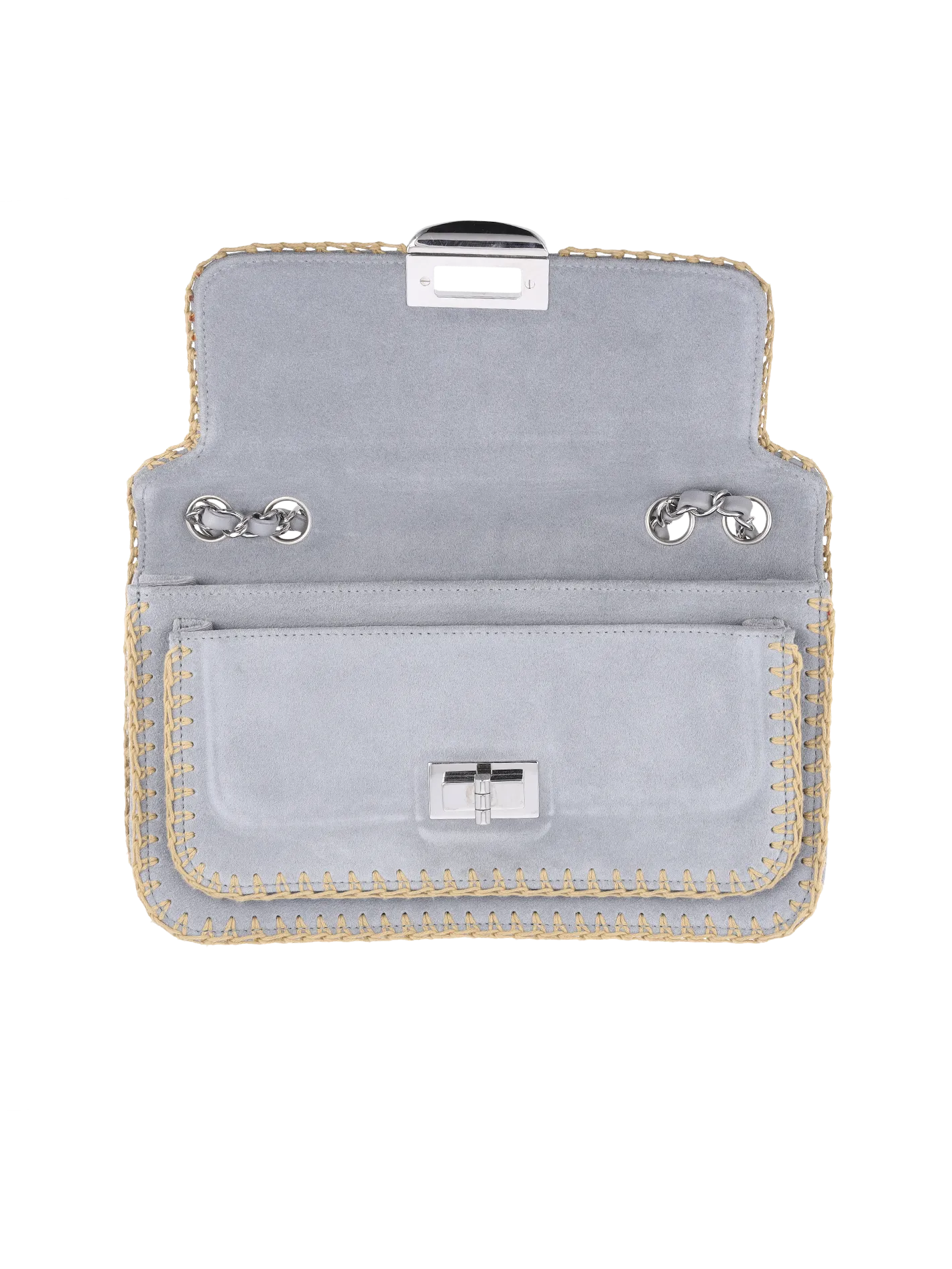 reissue lock stitch flap bag