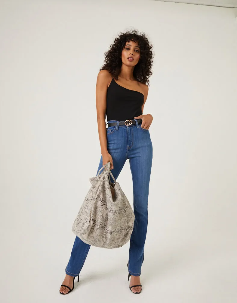 Safari Day Animal Print Tote