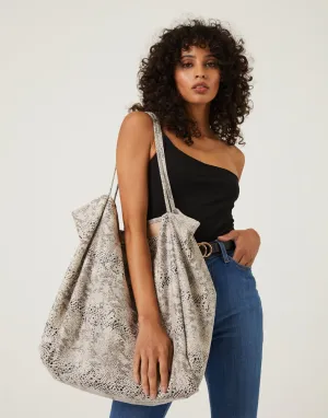 Safari Day Animal Print Tote