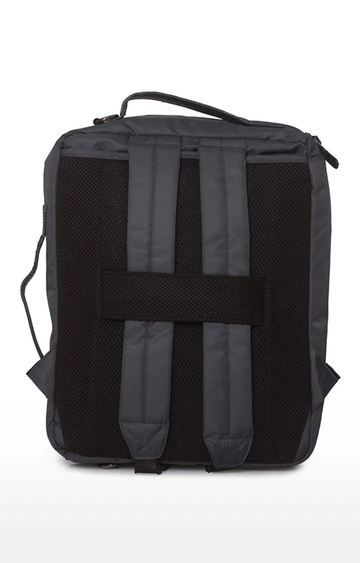 Spykar Grey Polyster Backpack