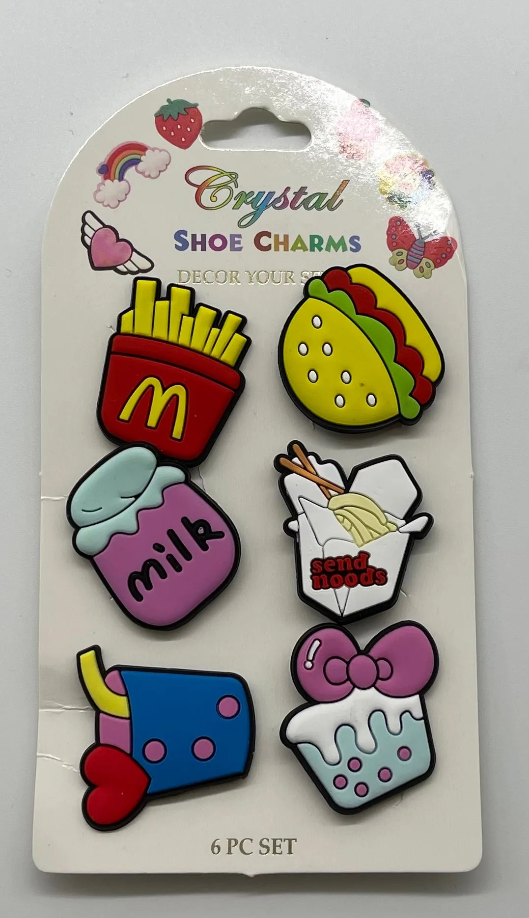 Various Charms Sets for crocodile shoes & Charlie’s key charms