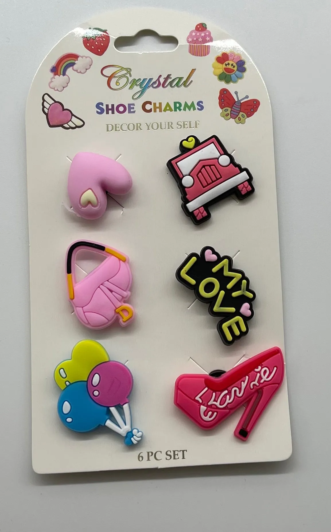 Various Charms Sets for crocodile shoes & Charlie’s key charms