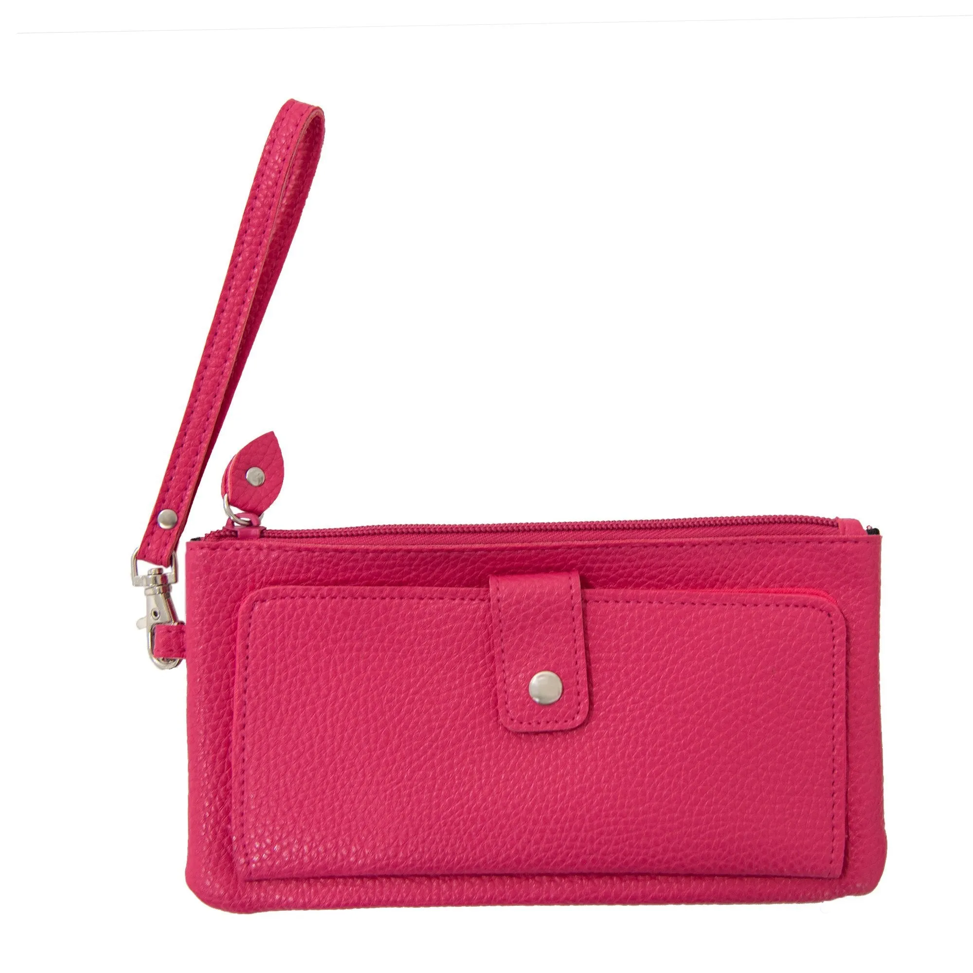 Vegan Leather Downtown Wallet with Wristlet