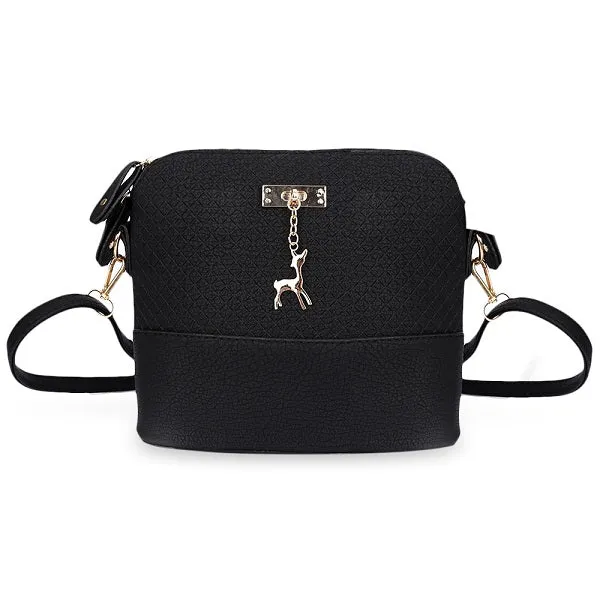 Women Shoulder Messenger Bag With Deer
