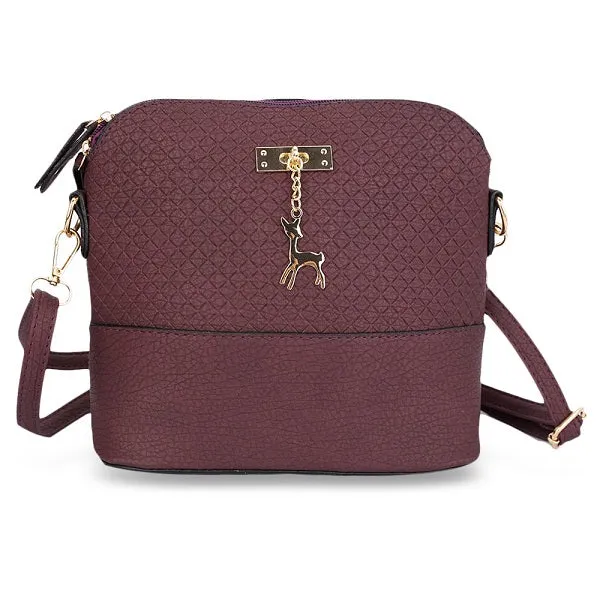 Women Shoulder Messenger Bag With Deer