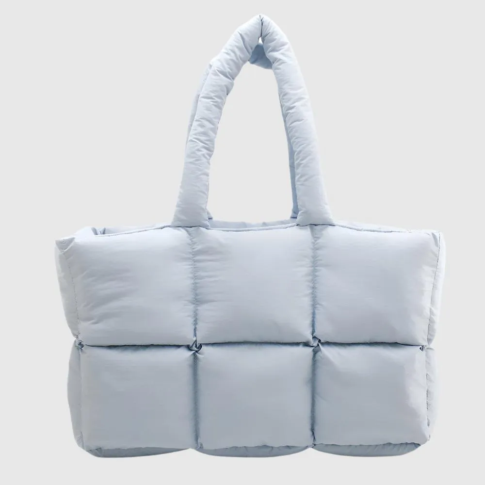Women's Puff Tote Shoulder Bag